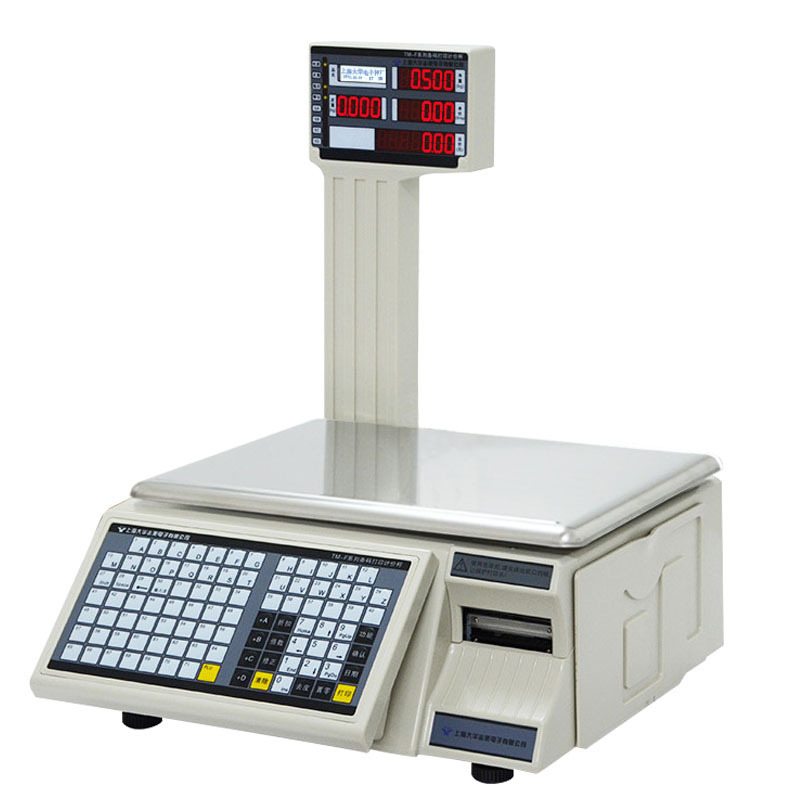 TM-F, non-dry bar-college, fruit and freshness market electronic scales for silver and lumber market in Shanghai