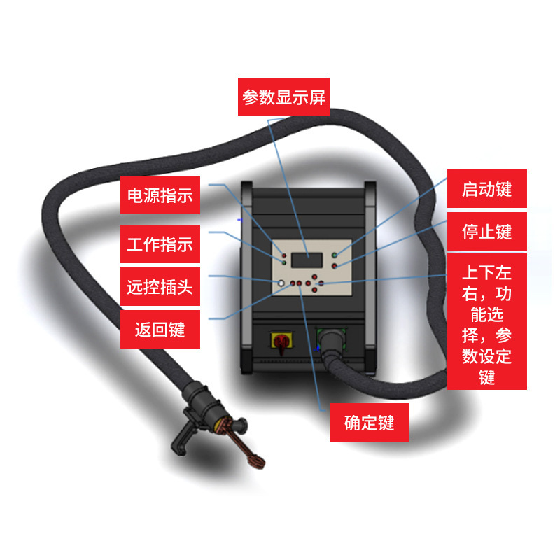 Cơ chế nhiệt điện từ cao cấp được giữ trong tay cho máy lạnh, xe năng lượng mới phù hợp, đồng, thép không rỉ hàn