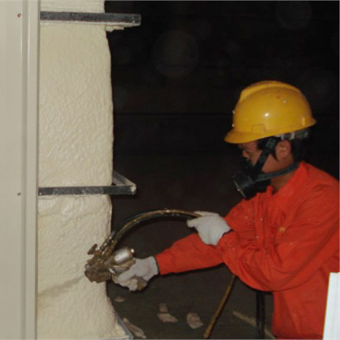 Refrigerated-heat-insulation work on the cold-storey thermostat design polyurethane in cold-storage construction roof insulation