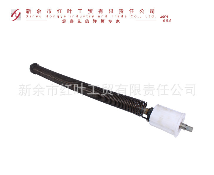 Aluminium alloy piping pipe-type spring-tailed garage-gate straight-barrel motor spring 65Mn steel door fittings