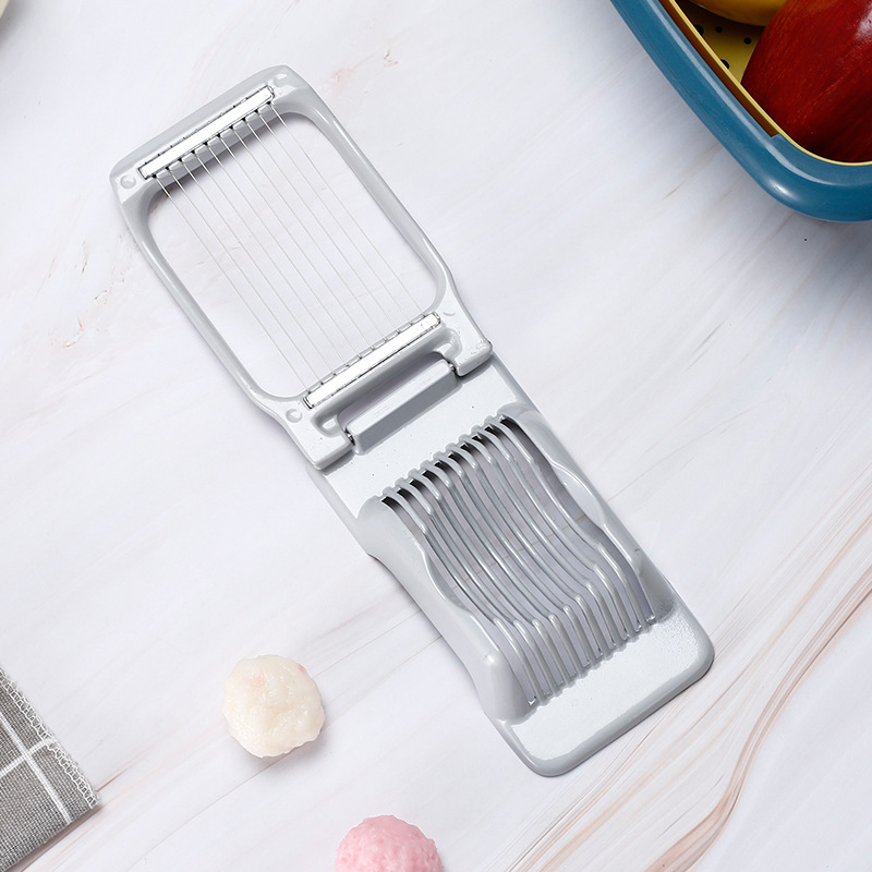 Một bộ dụng cụ nhà bếp hợp kim hiện đại, đơn giản aluminium cho nhiều nguồn điện cắt trứng vuông với các lát cắt