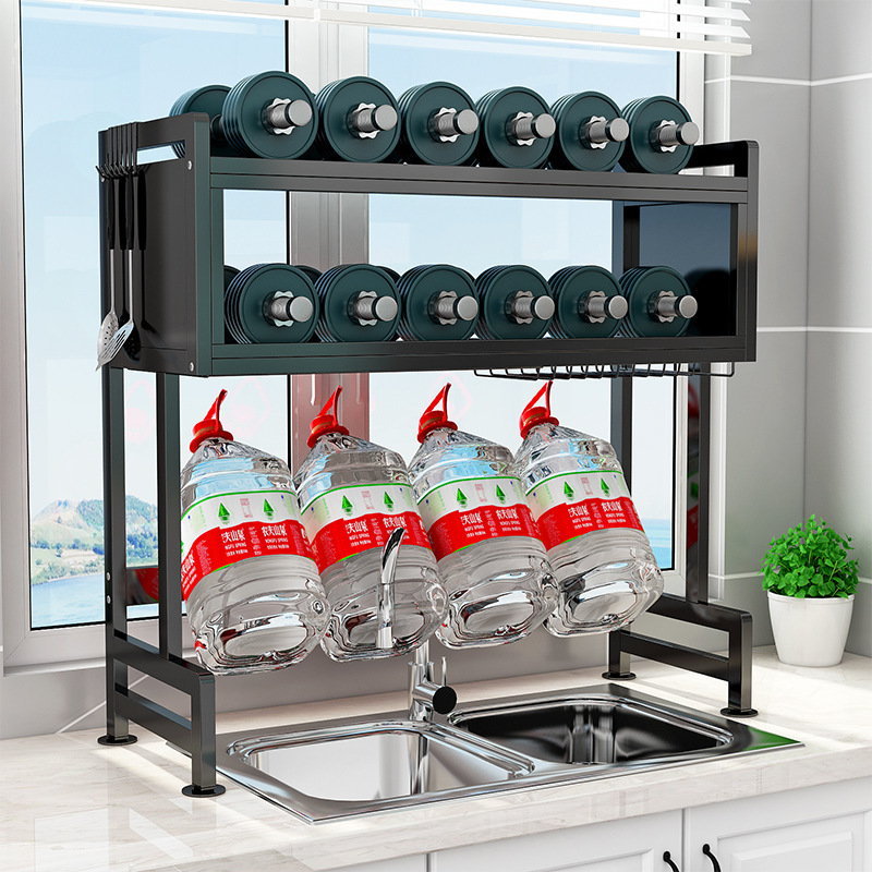 Ngăn tủ bếp và rửa bát dầu và tủ bếp với hồ bơi chống bụi.