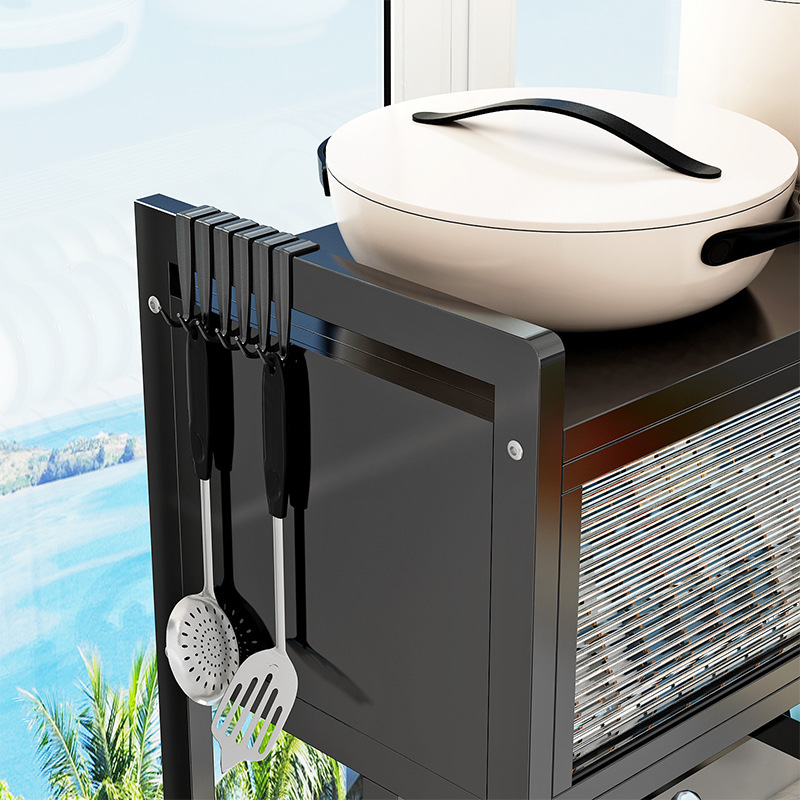 Ngăn tủ bếp và rửa bát dầu và tủ bếp với hồ bơi chống bụi.
