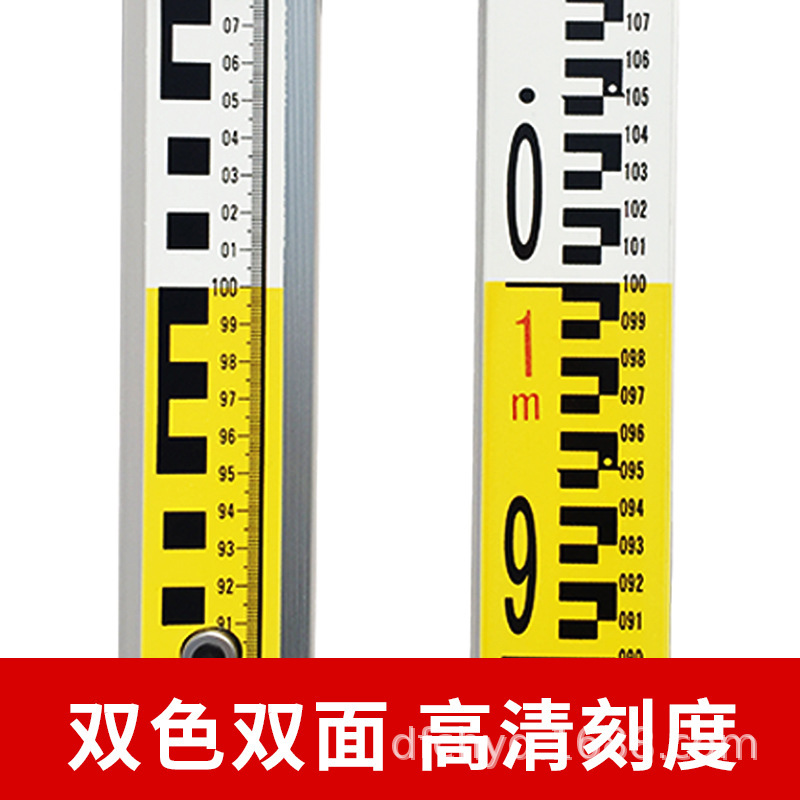 Universal measurements of 5m7m3m3scalable ruler scale 5mAluminium alloy tower scale