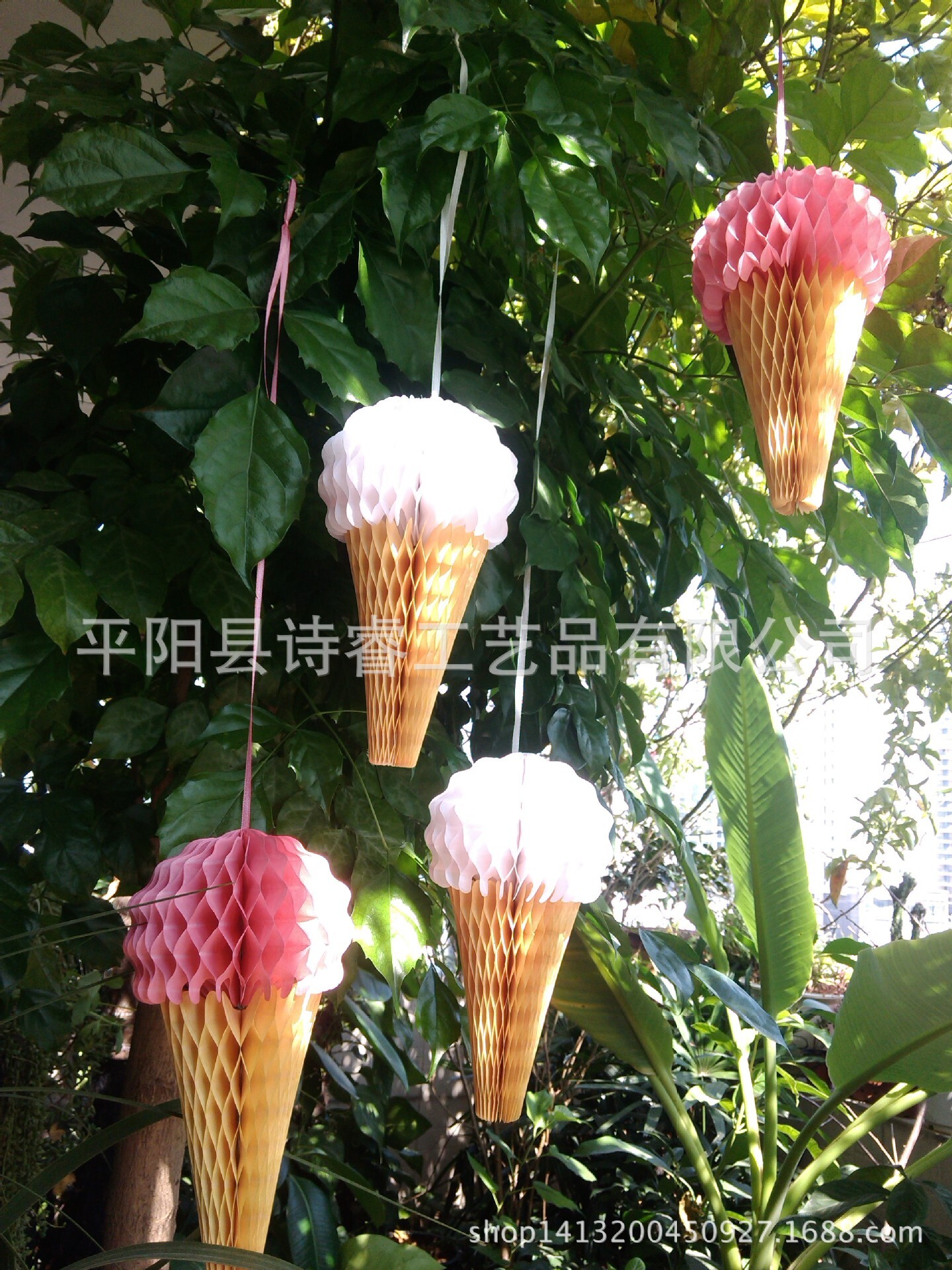 创意蜂巢 纸制品 圣诞工艺品 节庆用品