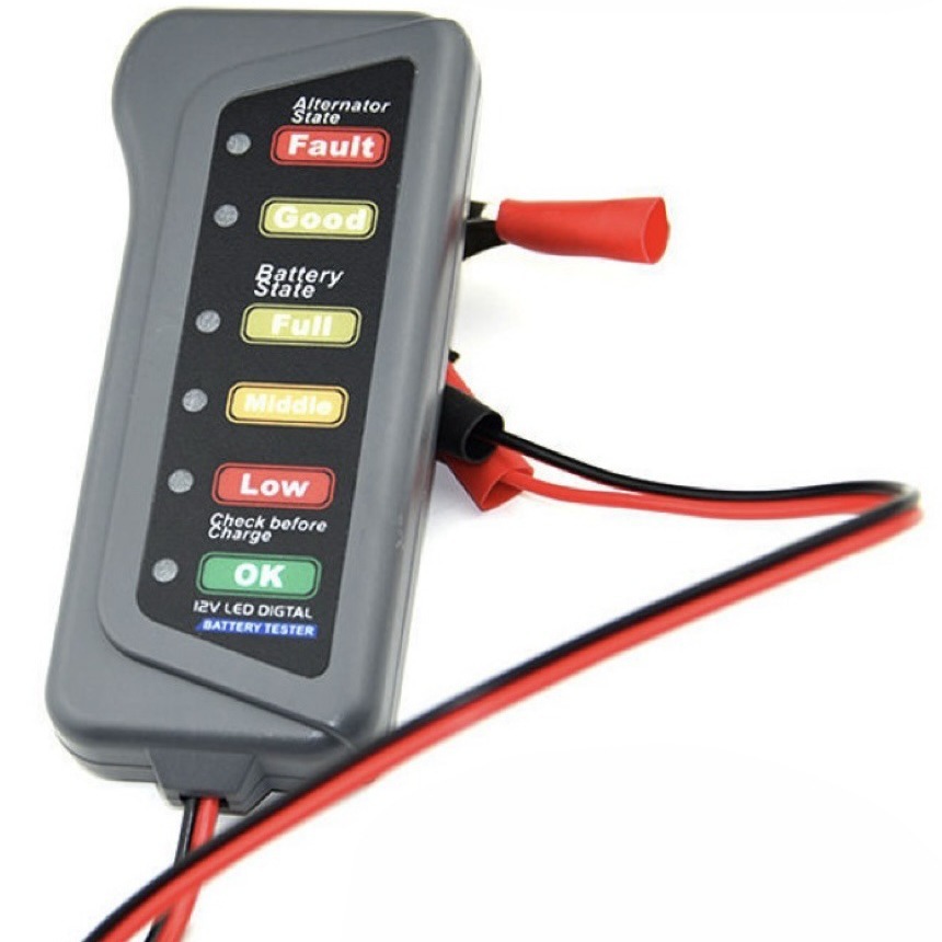 Car 12V vase tester Battery tester motor vehicle battery detector