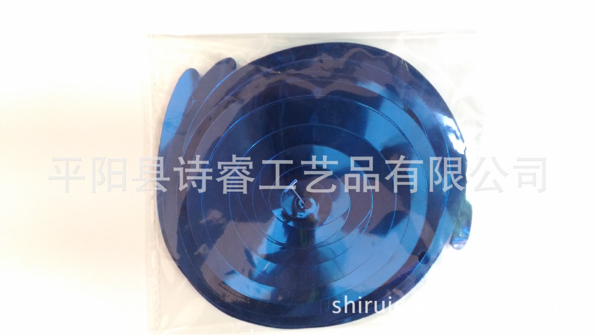 pvc、pet Shining foil Swirls、蚊香螺旋 双风旋吊饰 铝箔挂件