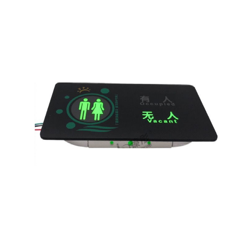 The Smart Toilet Series has an unmanned indicator screen smart-toilet light sidebar display.