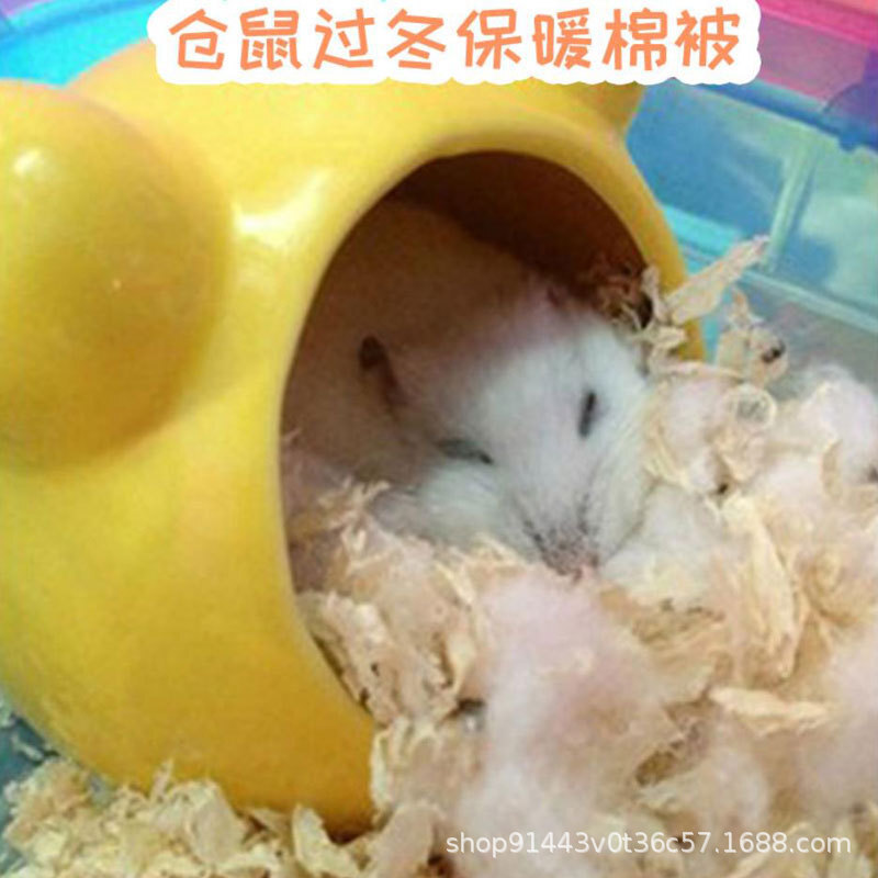 Bông Hamster được làm nóng bởi những con chuột bông.