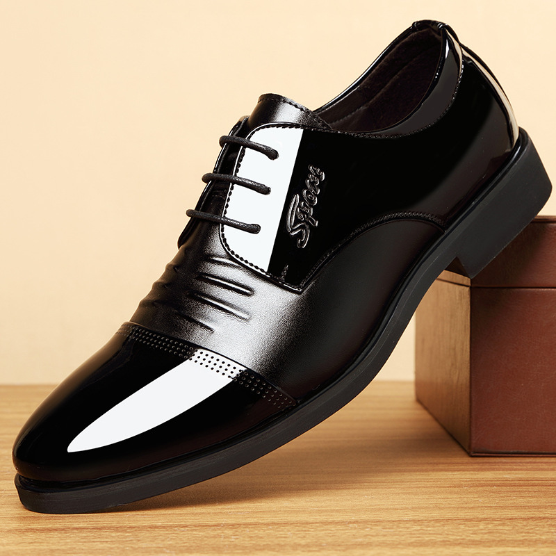 Shoeman Business is putting up the classic English-style wedding shoes inside the Korean black tip.
