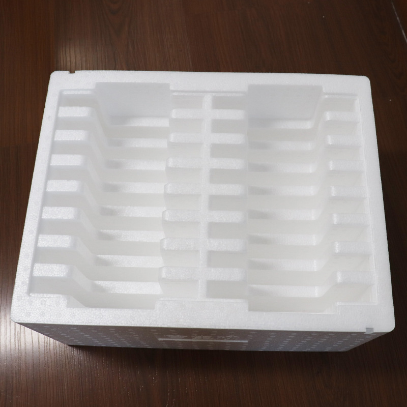 Solar chip box, white shock-proof EPE cotton box degradable foam box fixation