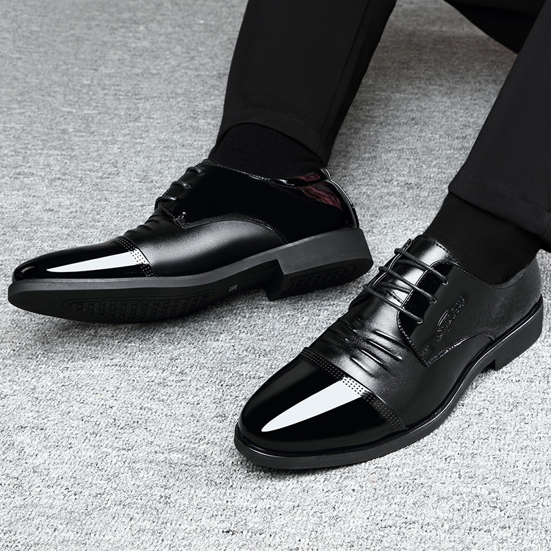 Shoeman Business is putting up the classic English-style wedding shoes inside the Korean black tip.