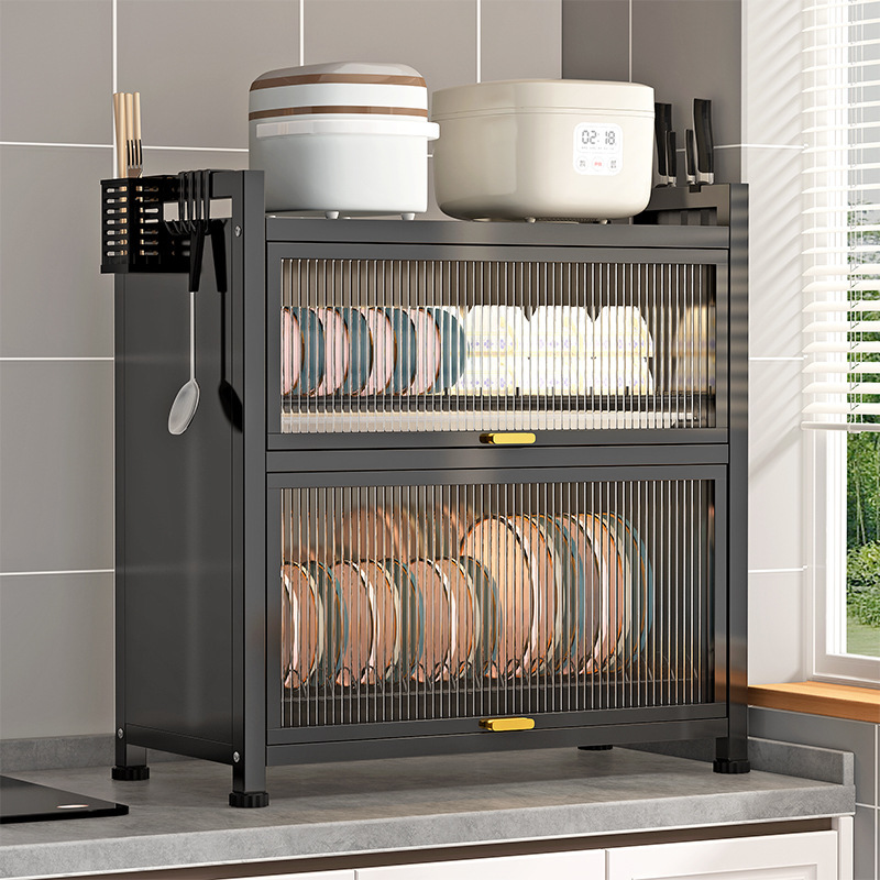 Cái giá bếp để che nhà bằng tủ chống bụi và tấm bạt đa mục đích.