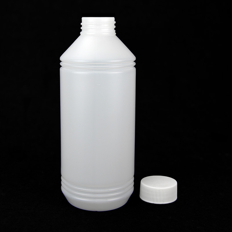 500ml nhựa bọc màu trắng chai chế biến mực nhựa ở nhà máy sản xuất nước biển Hdepe