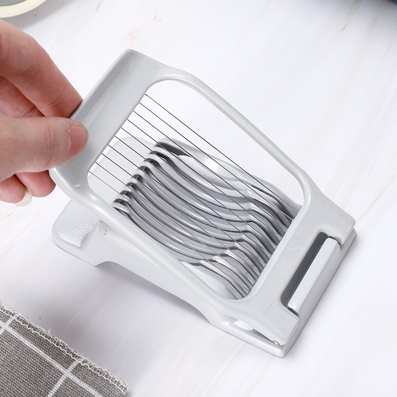 Một bộ dụng cụ nhà bếp hợp kim hiện đại, đơn giản aluminium cho nhiều nguồn điện cắt trứng vuông với các lát cắt