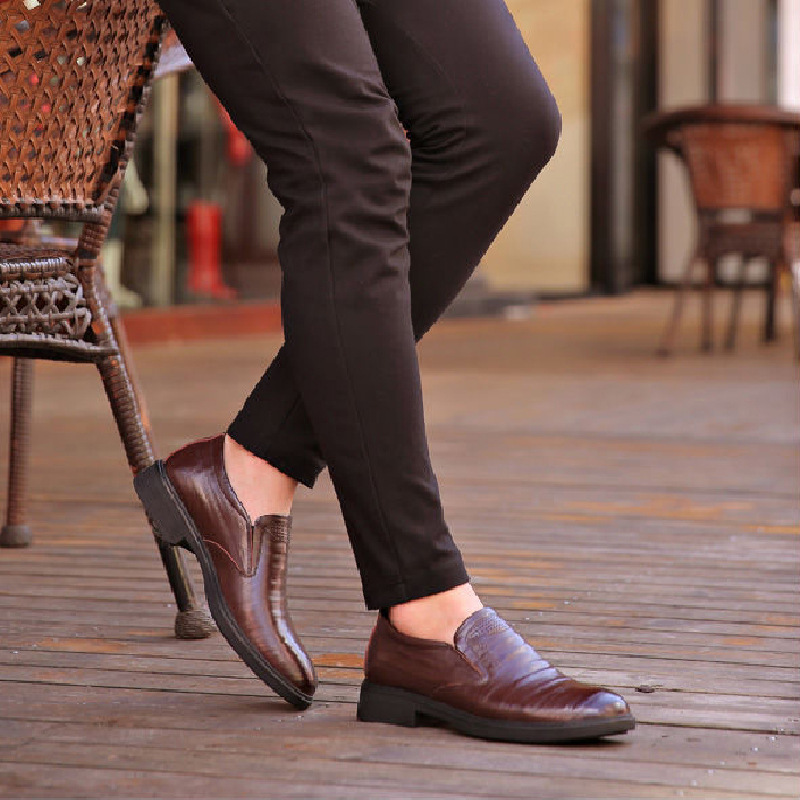 2022 Spring New Men's Leather Shoes, Young Men's Recreational Shoes, New Men's Leather Shoes