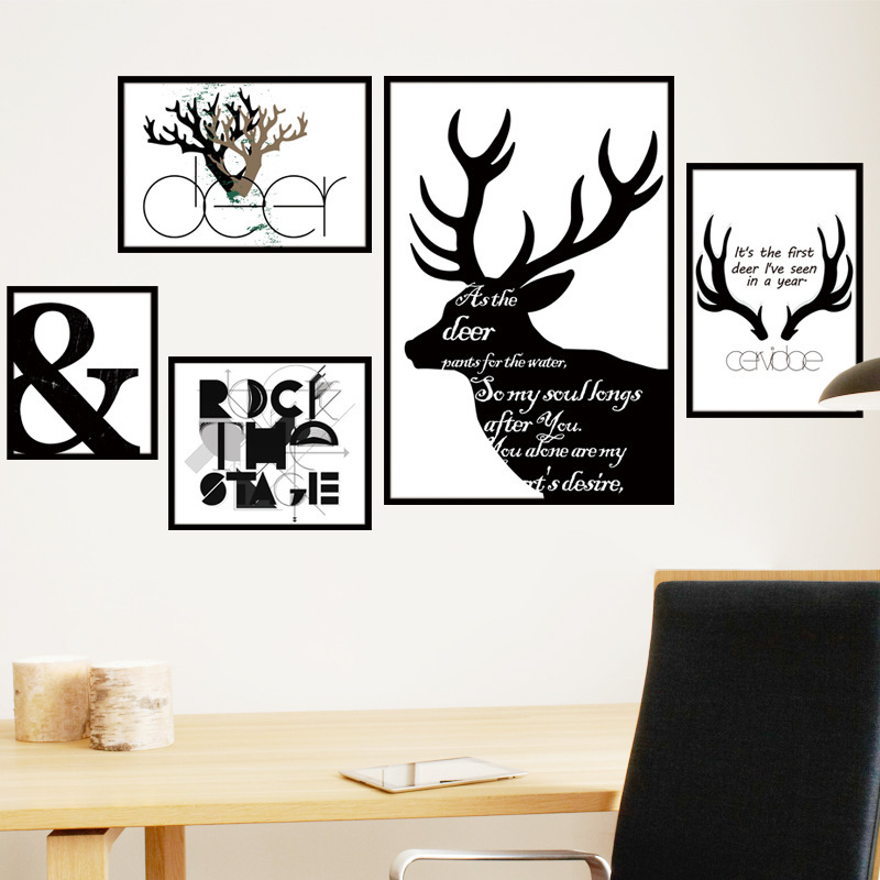 Hình khung Moose vẽ tường dính bẩn làm mất kết thúc aY10168