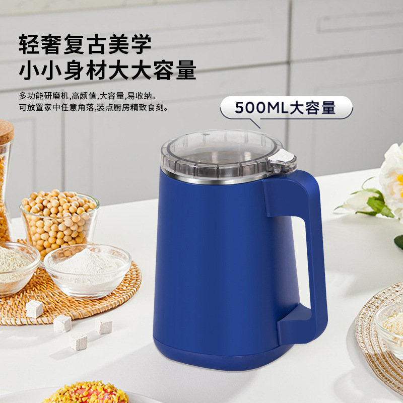 Một nhà máy pha cà phê đa mục đích với một máy xay xách tay với một cối xay ngũ cốc cực tốt.