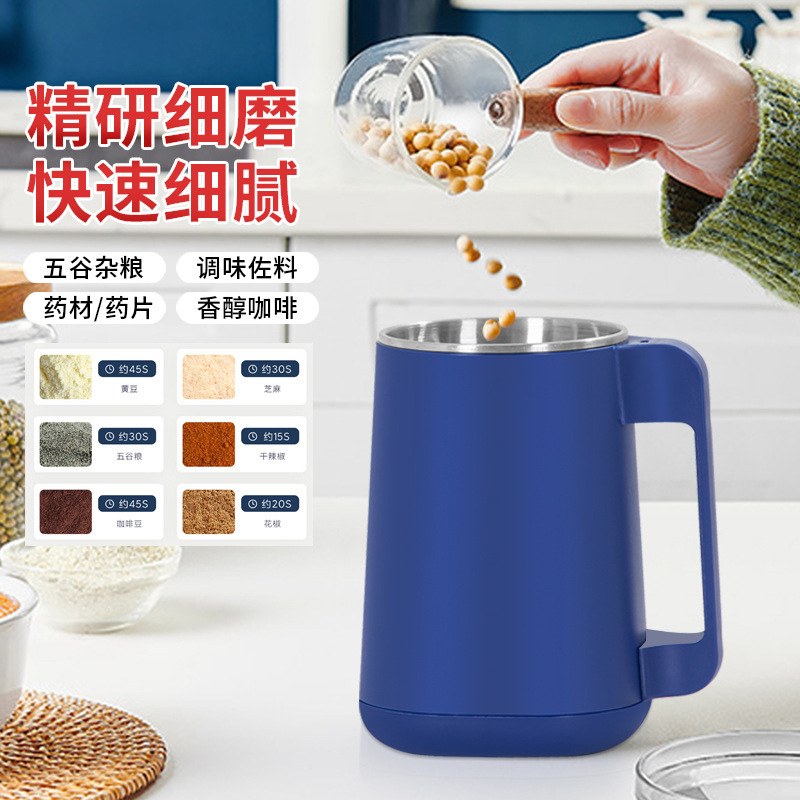 Một nhà máy pha cà phê đa mục đích với một máy xay xách tay với một cối xay ngũ cốc cực tốt.