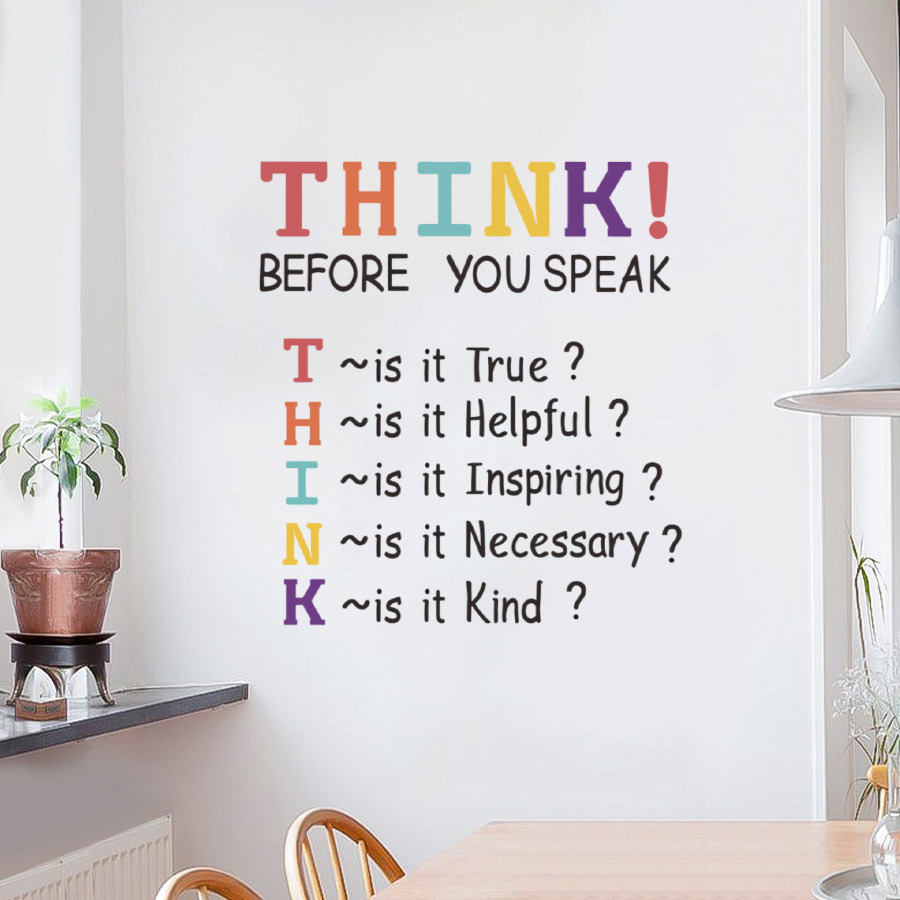 Bức tường chữ cái tiếng Anh mới để loại bỏ nền trang trí