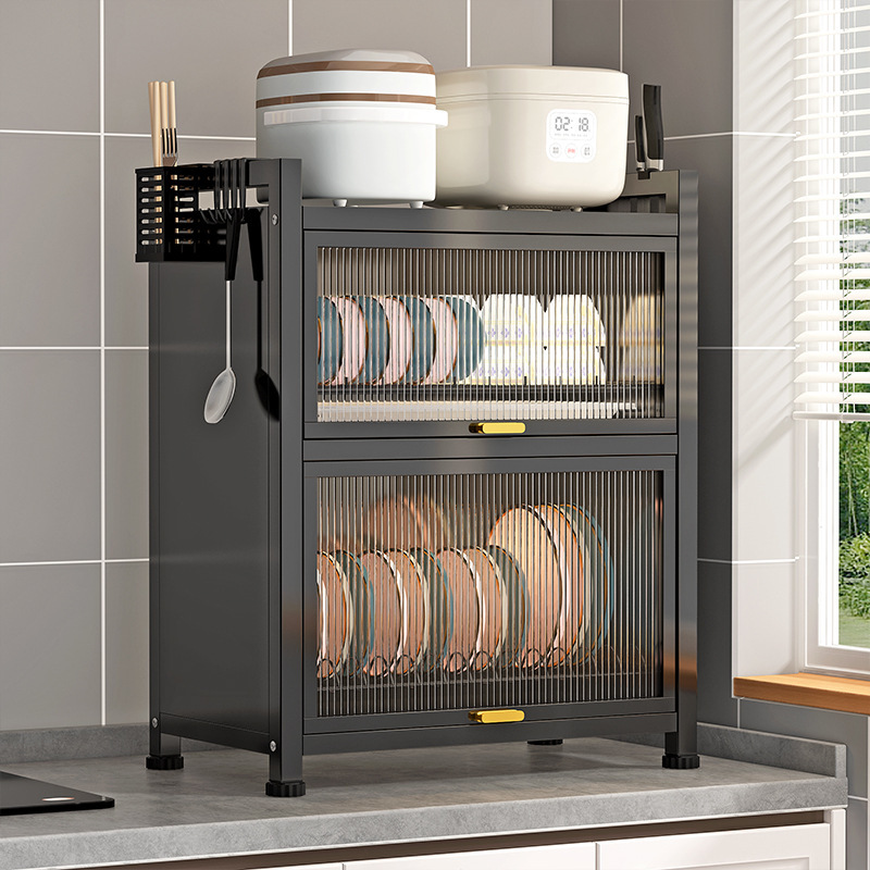 Cái giá bếp để che nhà bằng tủ chống bụi và tấm bạt đa mục đích.