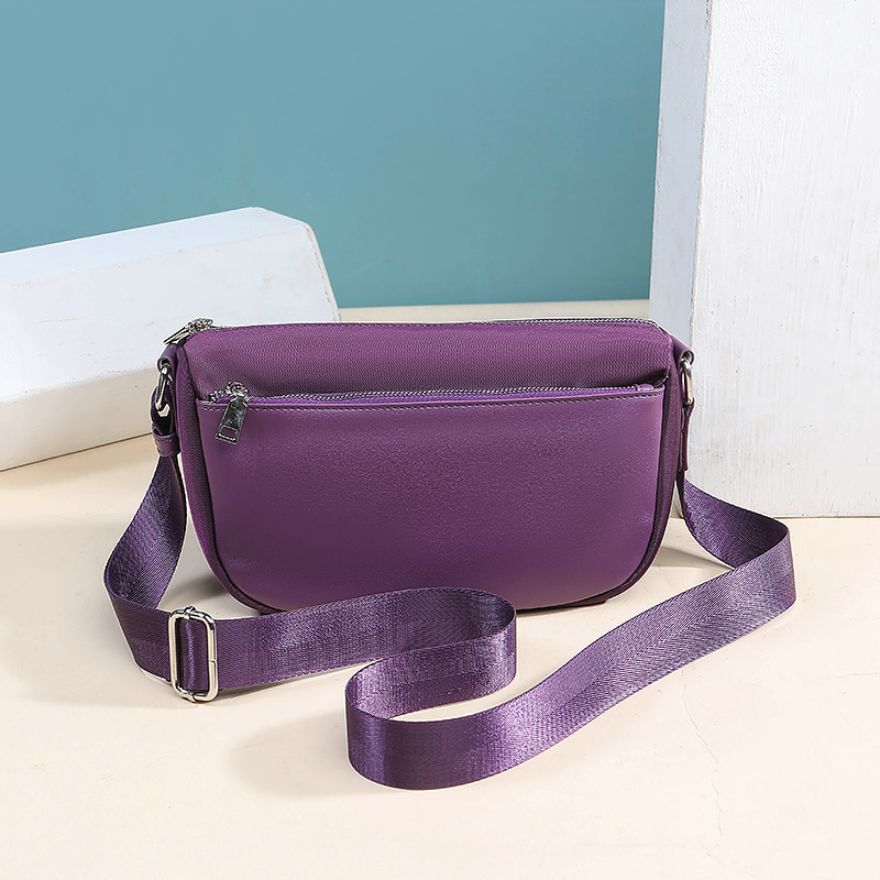 The new 2024 cross-border recreational slant bag girl, large one-shoulder slant.