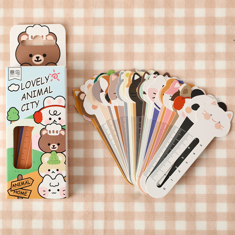 Con chim, bộ thước kẻ dễ thương, đánh dấu dễ thương, chức năng tóm tắt DEY, 30 vòng qua biên giới.