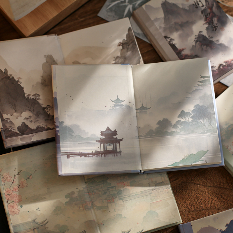 Ông Paper, quyển sổ tay A7, series East View, chương trình Sáng tạo Quốc gia, và sách nhỏ.