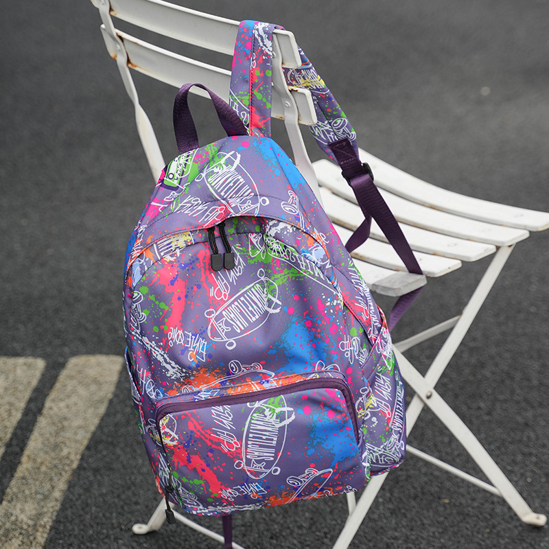 2024 new large volume folds light-punylon outdoor double-shouldered backpacks