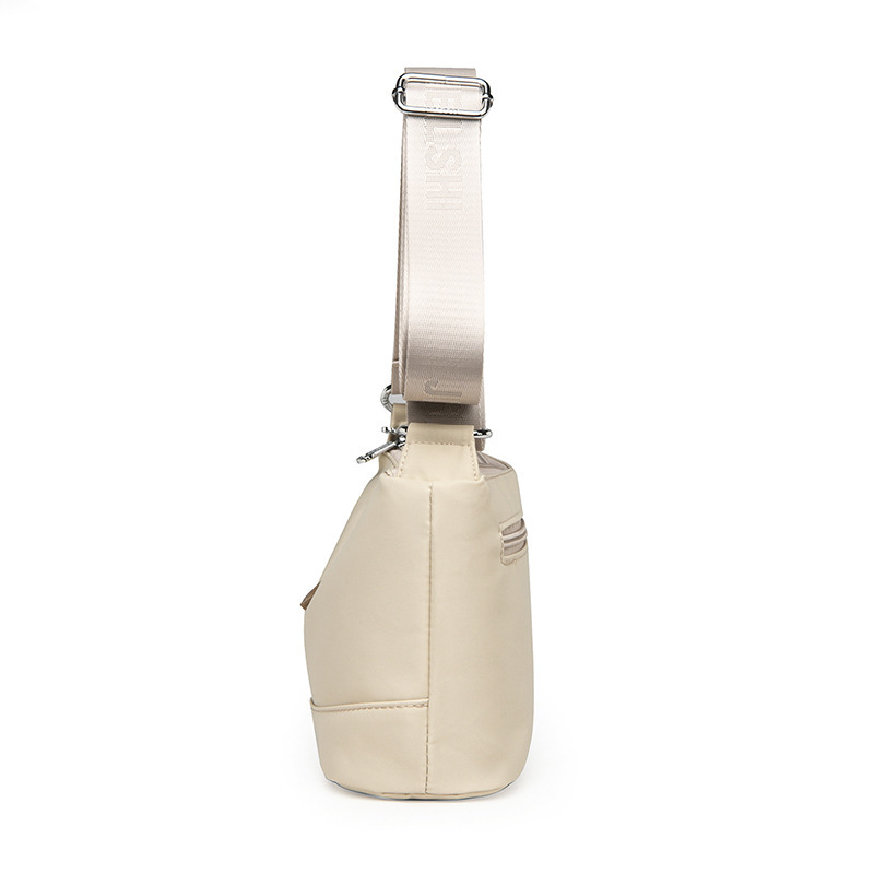 2024 JLS new size, single-shoulder-backed twirling lady, lightweight waterproof nylon bag.