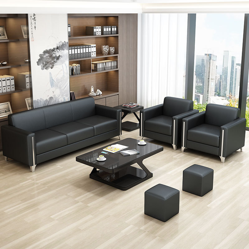 Đồ nội thất văn phòng, thời trang hiện đại, trà sofa và văn phòng tiếp tân kinh doanh, sofa