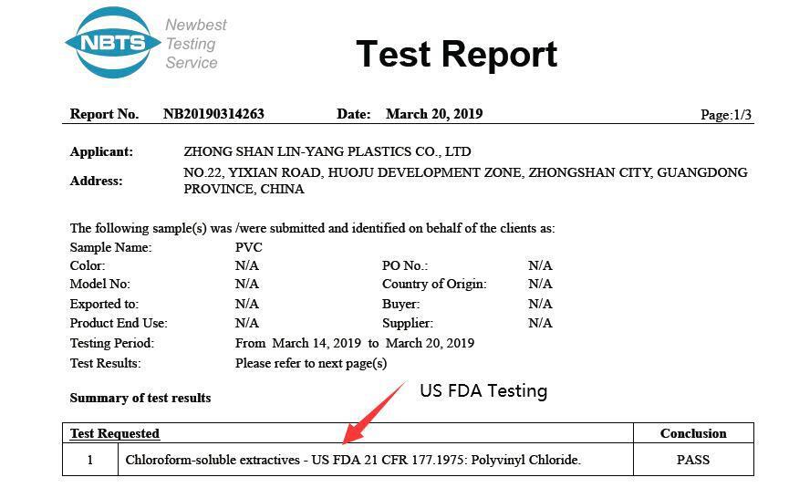 PVC와 방수 U 모양 몸 덮는 몸 부대 FDA 몸 부대