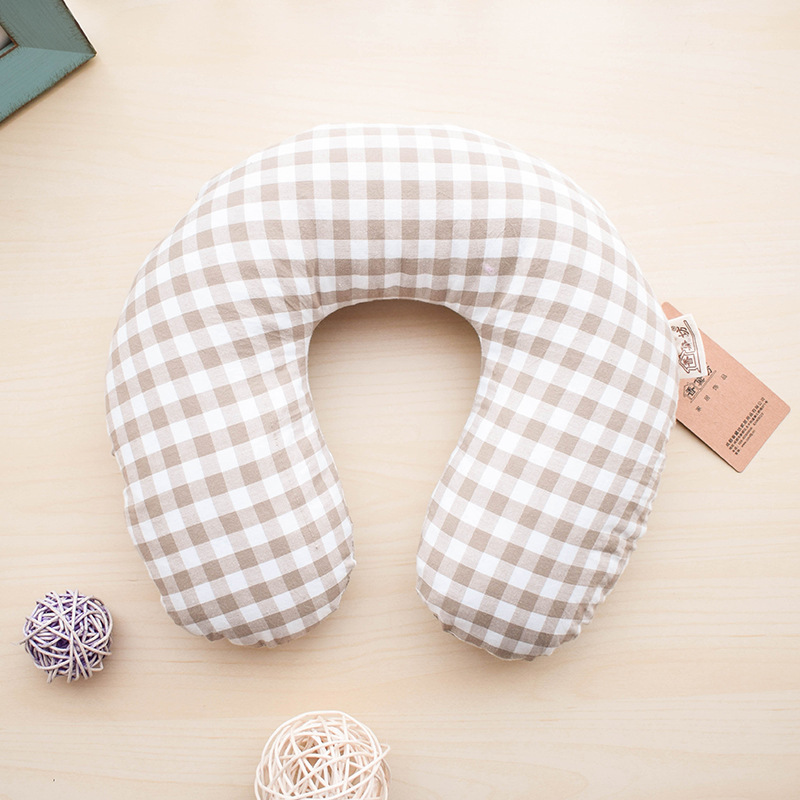 The Shandea water-washing U-type wheat-shell pillow is pure cotton.