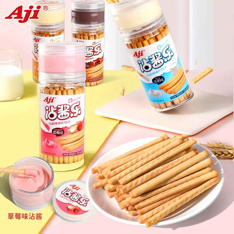 Aji, với nước sốt và sữa, với những mẩu vụn và sô cô la với những mảnh vụn và vụn bánh mì và đồ ăn vặt. 180g