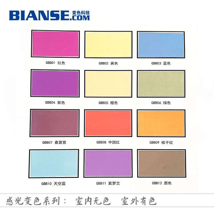变色涂料（温变、光变）喷涂印刷用变色油墨 环保变色涂料