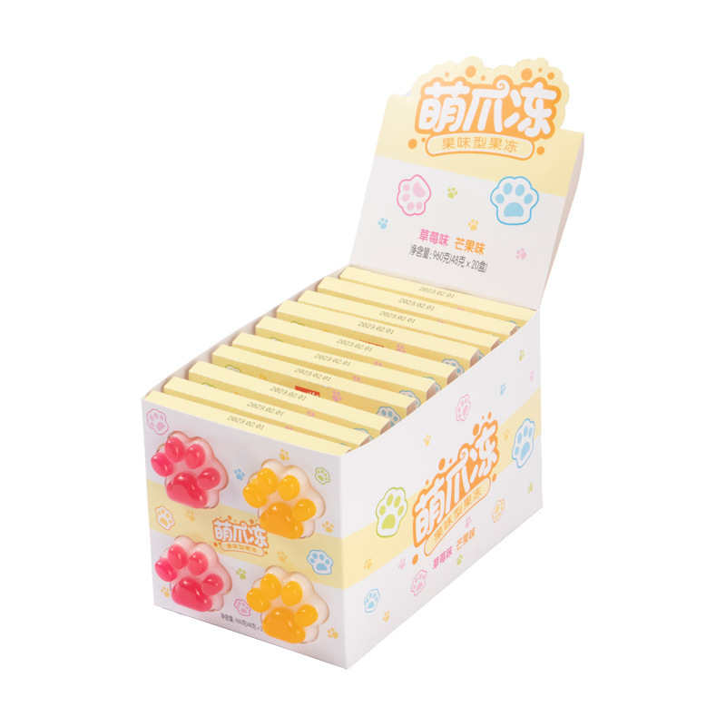 Modeling jelly 萌爪冻熊掌布町果冻