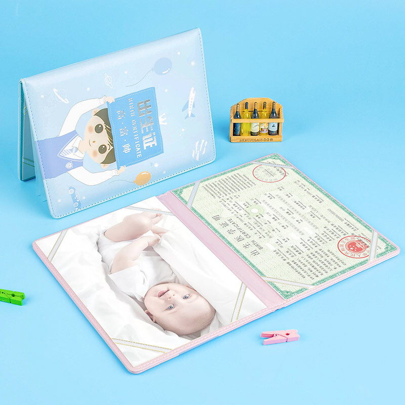 Giấy khai sinh Promulgated cho trẻ sơ sinh da đỏ PU