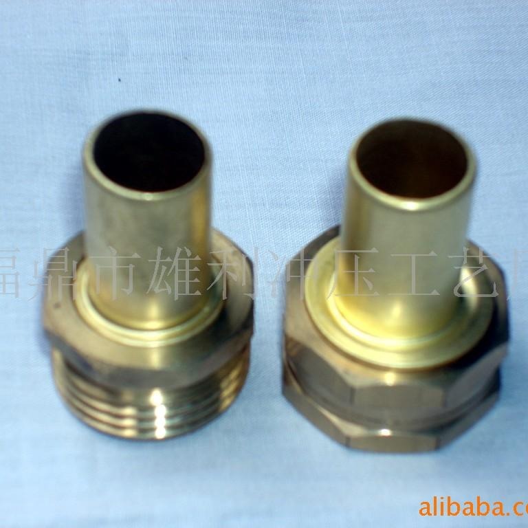 廠家供應公頭母頭連接器水管軟管轉接器 金屬快速接頭 八角銅接頭