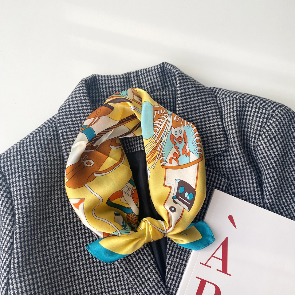 Children's silk towels, tonics, silk scarfs, silk scarfs.