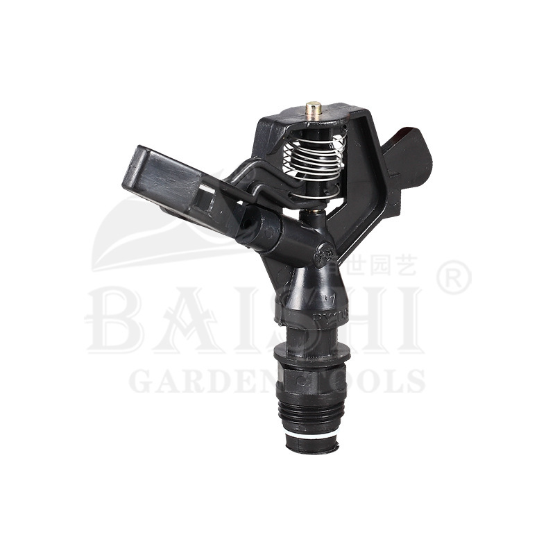 Vòng tròn 360 ° cho thiết bị tưới tiêu vườn xanh lá cây với một cái vòi bằng nhựa đu đưa