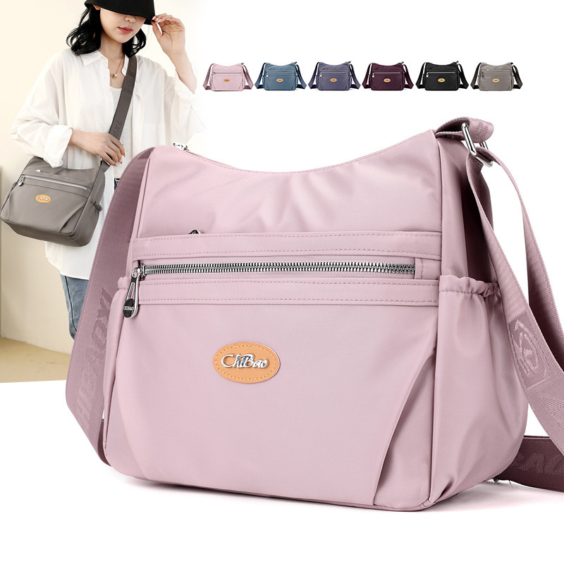 One-capable panthers, one-shoulder, one-stop-walking slop bag, light-proof nylon bag, lady fashion bag.