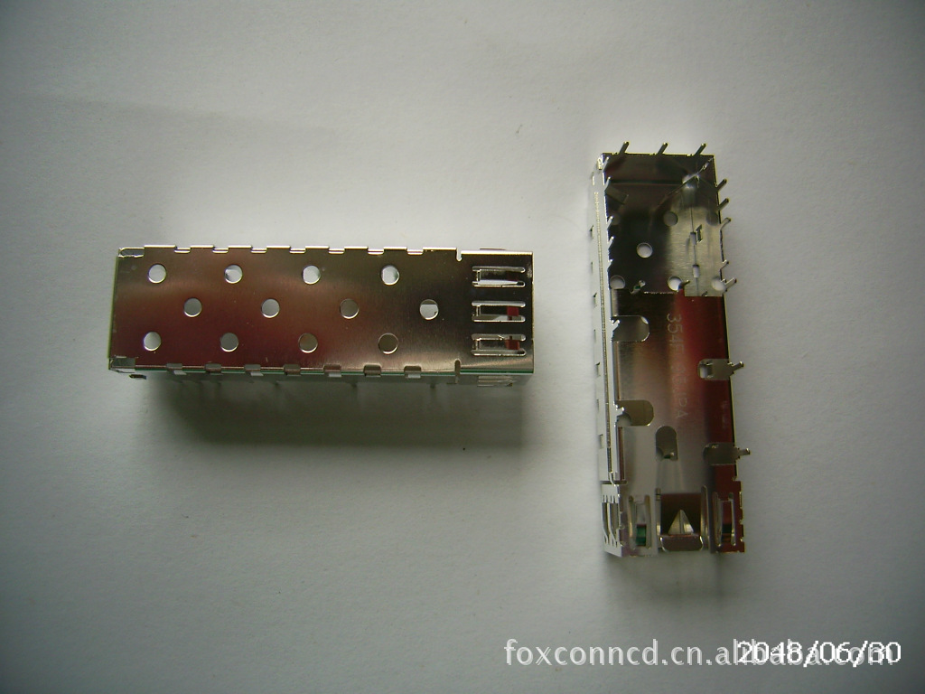 SFP Plus Cage,1x4: 3S000000-A41-4F FOXCONN连接器SFP外壳