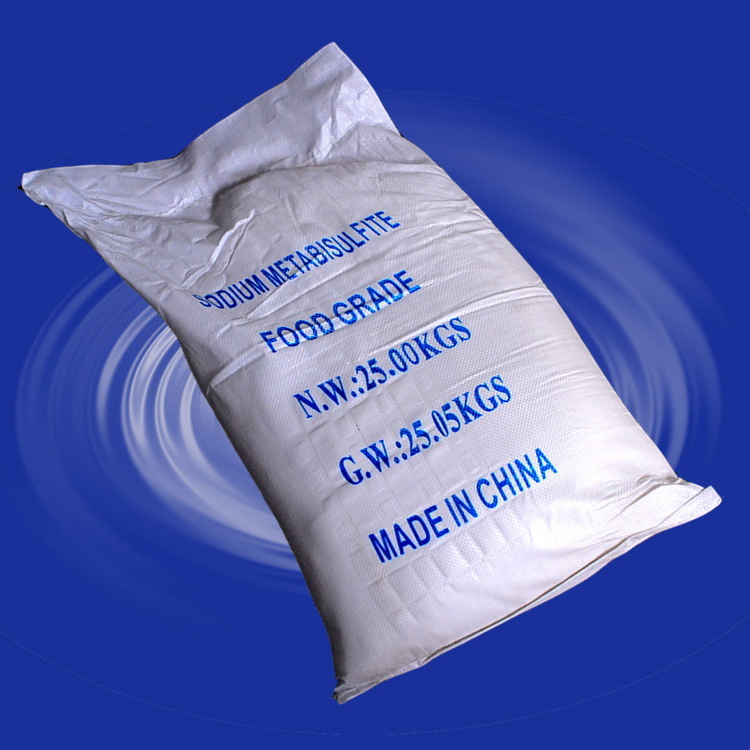 Na2S2O5 Sodium sodium sulphate disulphate water treatment condensant in Shanghai