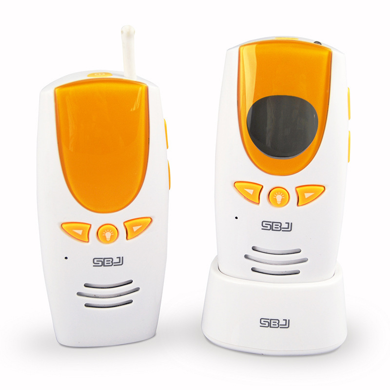 Process customizing 2.4G baby old-age custodians for baby crying alarms with night light