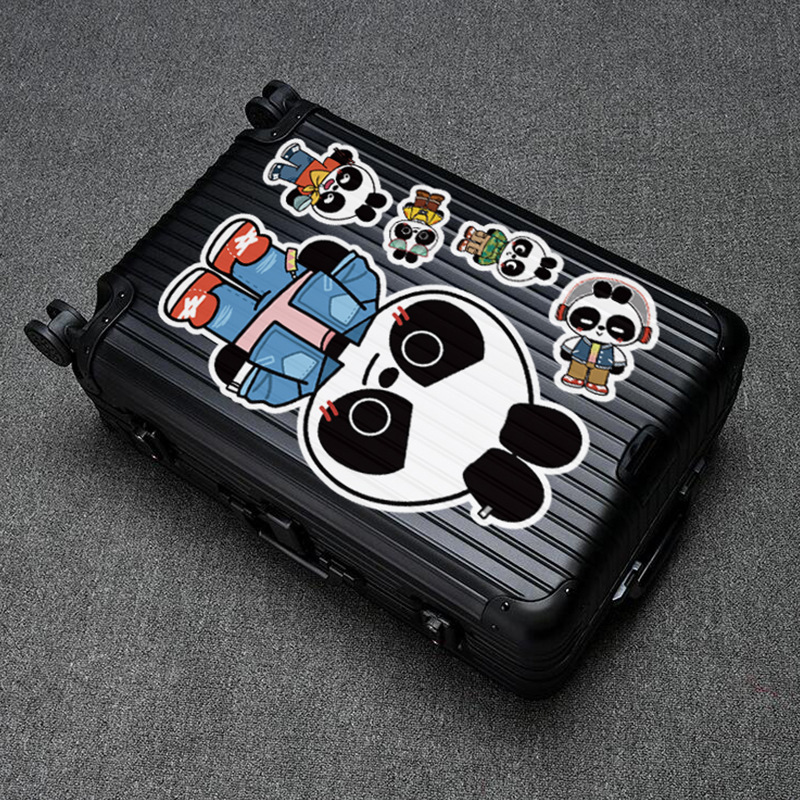 Sách của Aaron Babu Panda được đặt cho sổ tay trẻ em, kẹp tranh hoạt hình dễ thương.