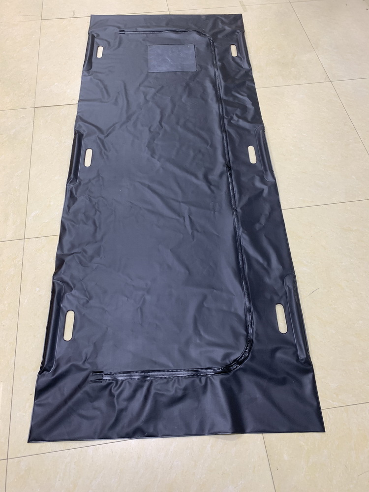 PVC and waterproof U-shaped body-covered body bag FDA body bag