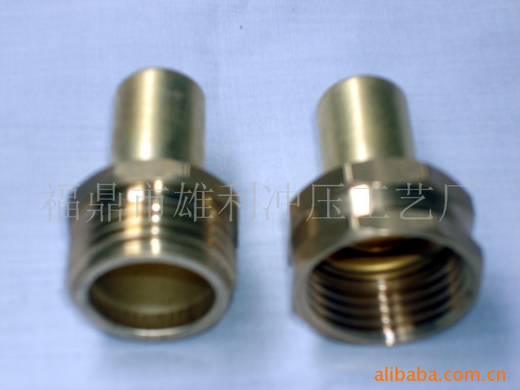 廠家供應公頭母頭連接器水管軟管轉接器 金屬快速接頭 八角銅接頭