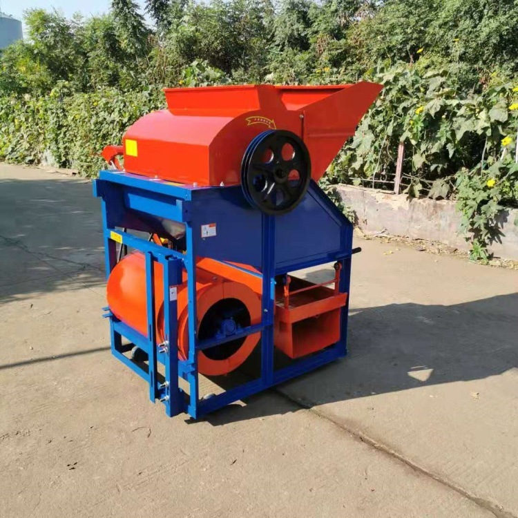 Peanut picker, two-use peanut picker, separate dry and wet, two automatic bags of wood and electricity