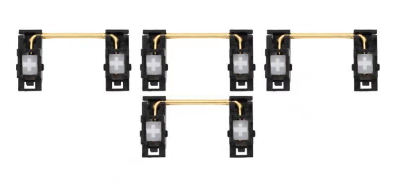 Các nhà máy bàn phím cơ bản đầu tiên tại vệ tinh kim loại East Shore pcb thay thế các dây thép 6.25U chìa khóa không gian 2X hai màu