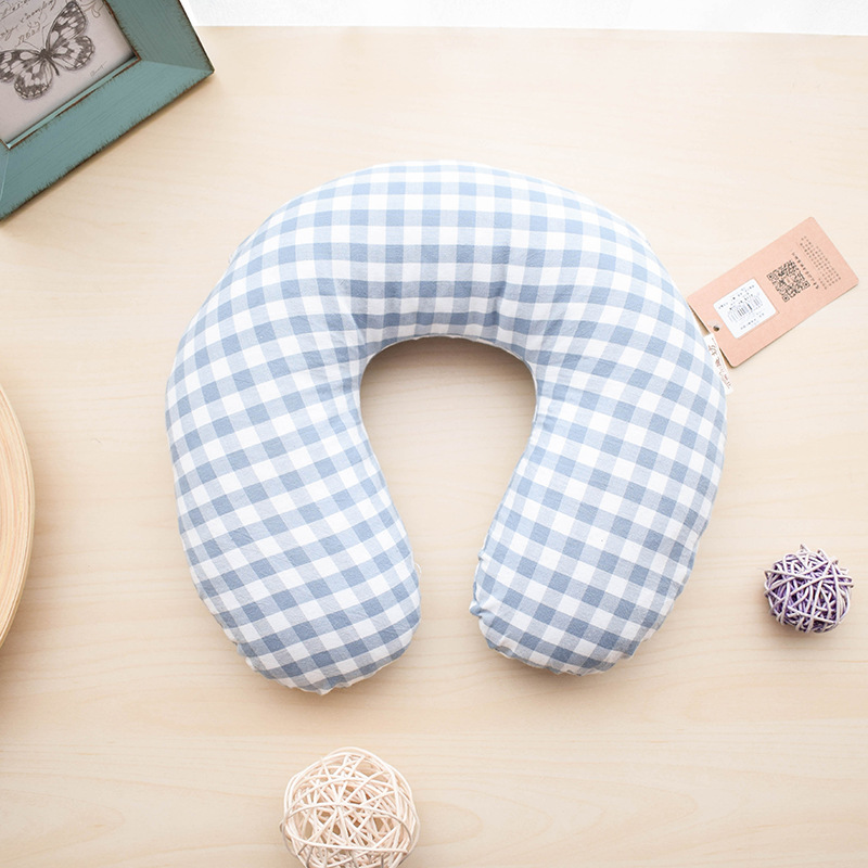 The Shandea water-washing U-type wheat-shell pillow is pure cotton.